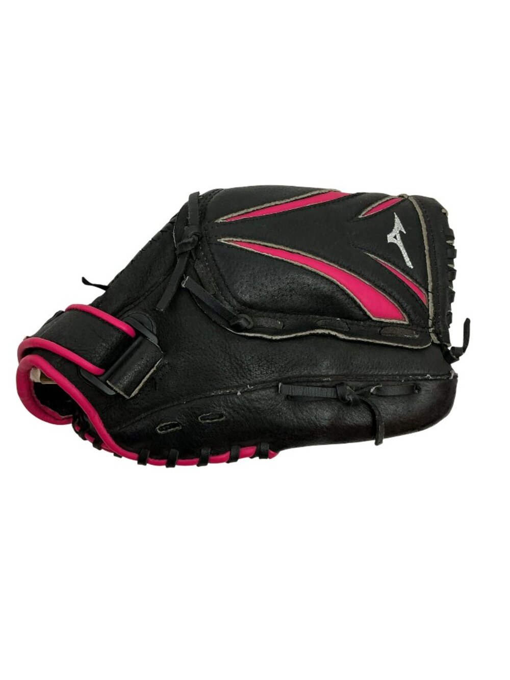 Mizuno Jennie Finch 11.5" Fast Pitch Softball Glove RHT Full Grain Leather Black